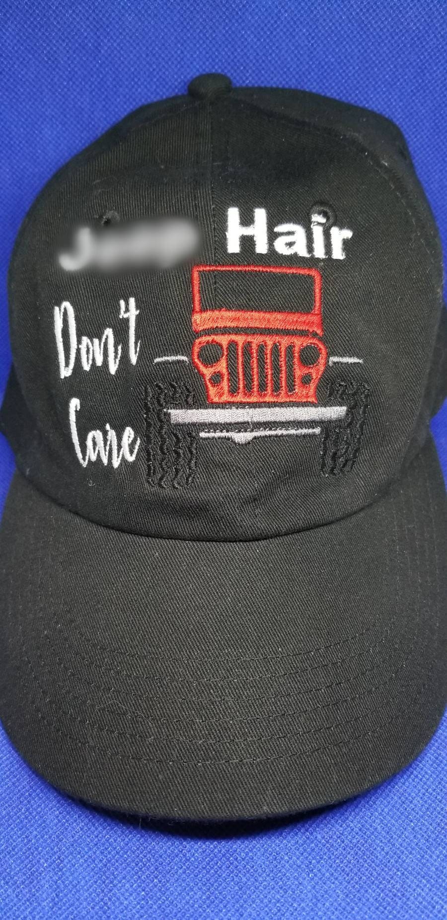 Custom J**p Hair Don't Care Hat