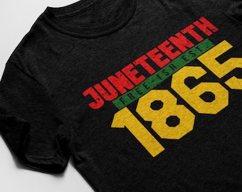 Juneteenth Vibes Tee | Juneteenth Shirt, schwarze Kultur, schwarze Geschichte, schwarze Lives Matter T-Shirt, Melanin T-Shirt, schwarzes Mädchen, Free-ish Shirt