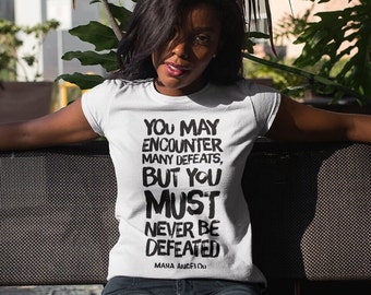 Maya Angelou Quote Shirt: Juneteenth Black History Tee