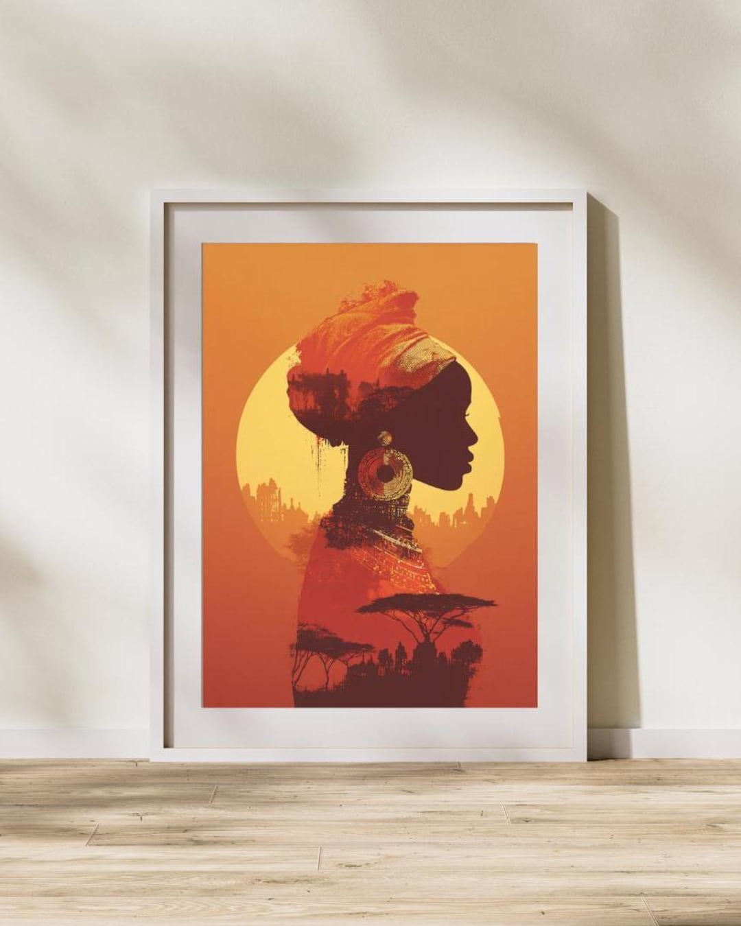 Afrocentric Wall Art, Black Art Prints, Black Woman Art, Black Girl ...
