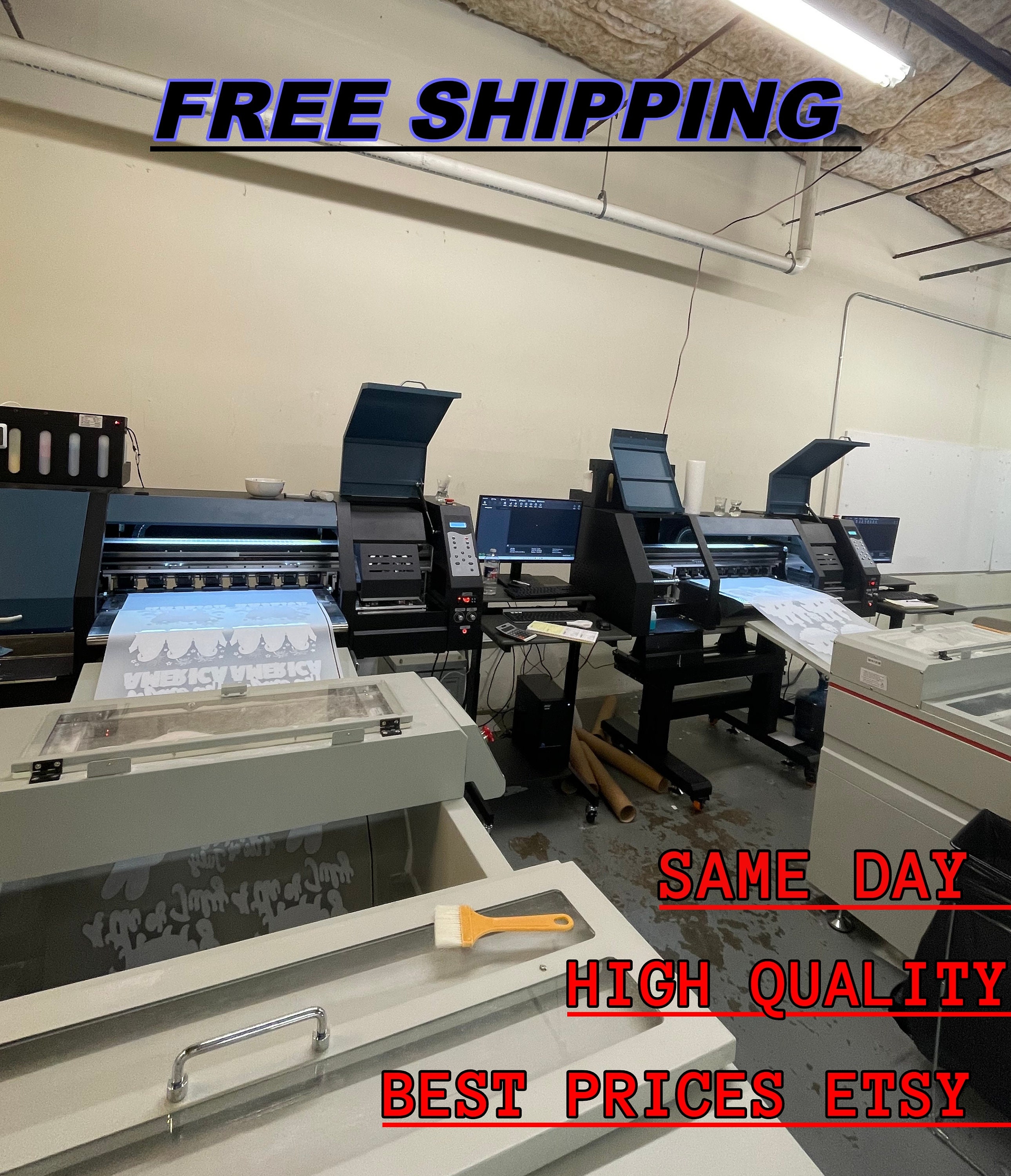 DTF Gang Sheet Custom DTF Transfers Wholesale Gang Bulk DTF Etsy