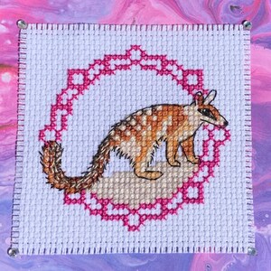 Numbat Cross Stitch Pattern Instant Download PDF Australian Animal