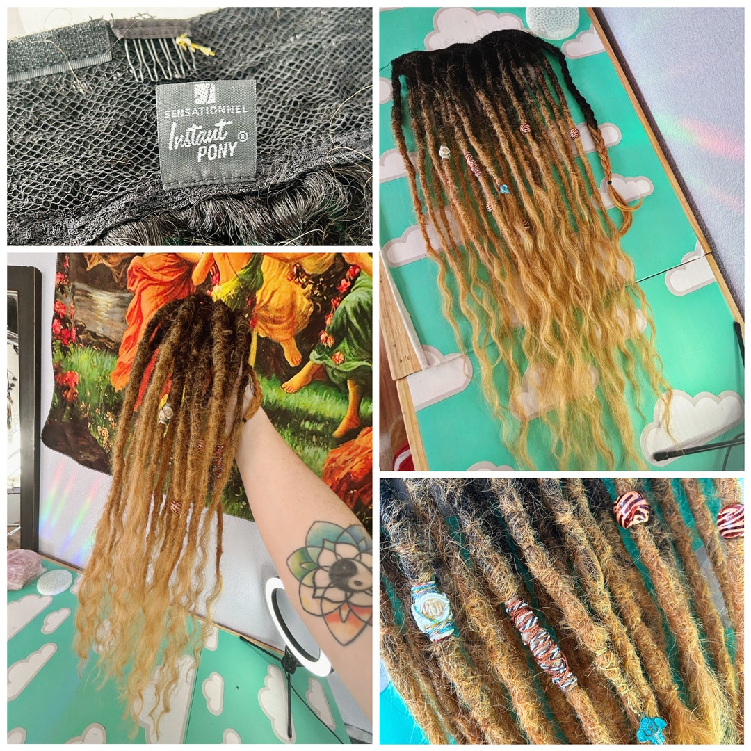 Instant Dreadlock Ponytail Hairpiece Etsy