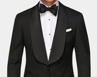 Black two pieces suit tuxedo for men | Suit for groom | African men wedding suit | Grooms men suit | Prom wear | New suit arrivals