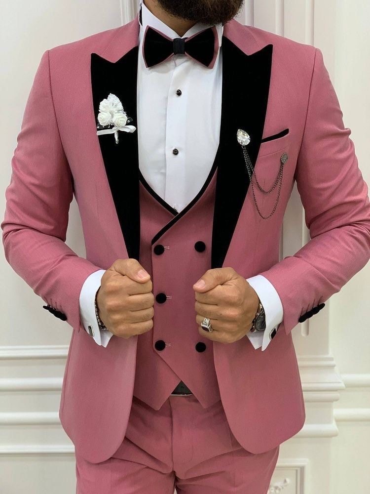 Dark shop pink tuxedo