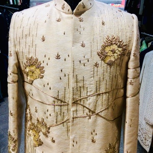Men wedding sherwani suit | Sherwani set for groom | African men wedding suit | Indian men ethnic | Kurta sherwani |  Sherwani shoes