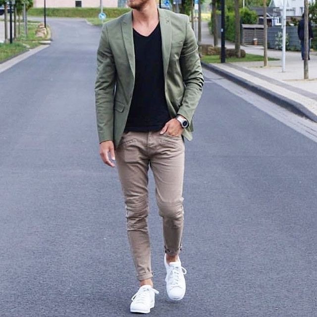 Olive Green Coloured Blazer for Men Jacket for Men Coat for Men Casual Jacket Boys Blazer Grooms Men Jacket Prom Wear Blazer Men Etsy