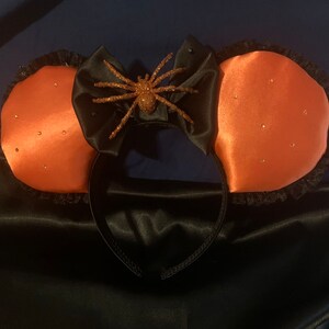 Halloween Minnie ears, Halloween, ears, Minnie ears, Disney.