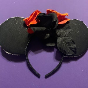 Orejas de Minnie de Halloween, orejas de Halloween, orejas de Minnie, orejas de Disney.