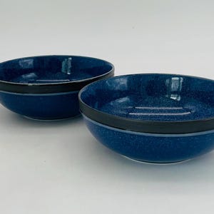 Vintage Dansk "Arento" Blue Cereal/Soup Bowls (Each Bowl Sold Individually)