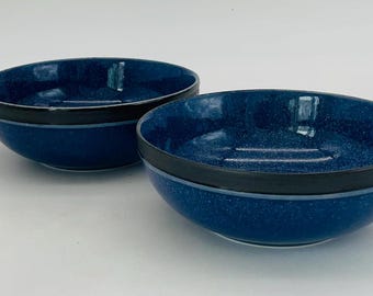Vintage Dansk "Arento" Blue Cereal/Soup Bowls (Each Bowl Sold Individually)