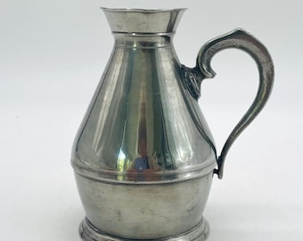 Vintage Pewter Haystack Measure Tavern Mug Beer Stein - England
