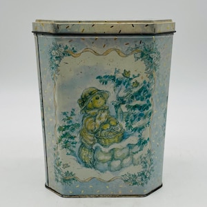 Sweet Bear English Tin - Octagon Shape