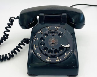 1940s Western Electric Bell System Black Bakelite Telephone - Etsy