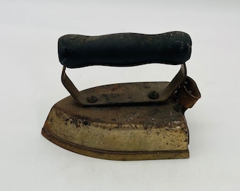 Early Midcentury Electric Clothes Iron - No Cord - Decorative Purposes Only