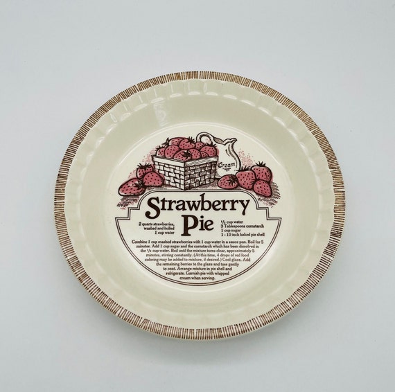 Royal china pie clearance plates