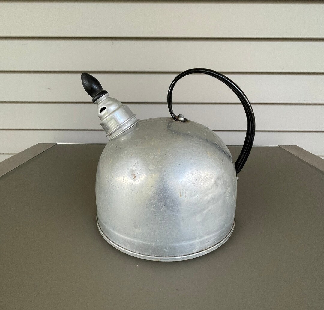 Old Metal Tea Kettle - Etsy
