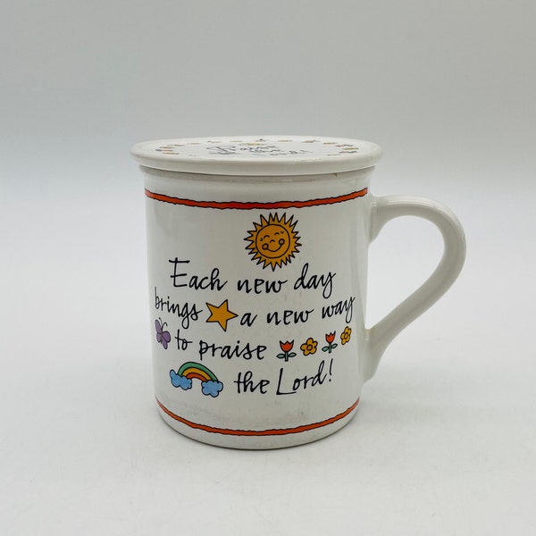 Hallmark Mug Mates lidded Inspirational Mug/Made in Japan