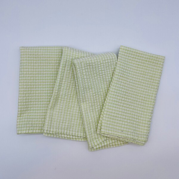 Yarn Dye Gingham Napkins - Set of 4 main image 0