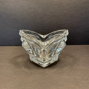 Mikasa Art Déco Crystal Votive Bougeoir