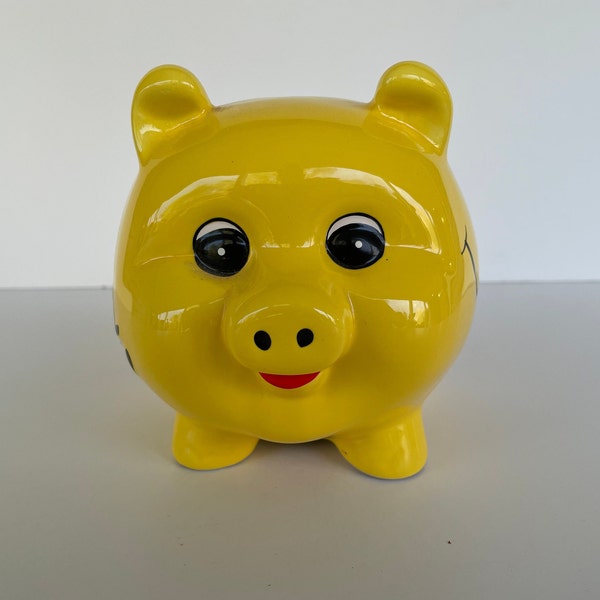 Smiley Pig Etsy