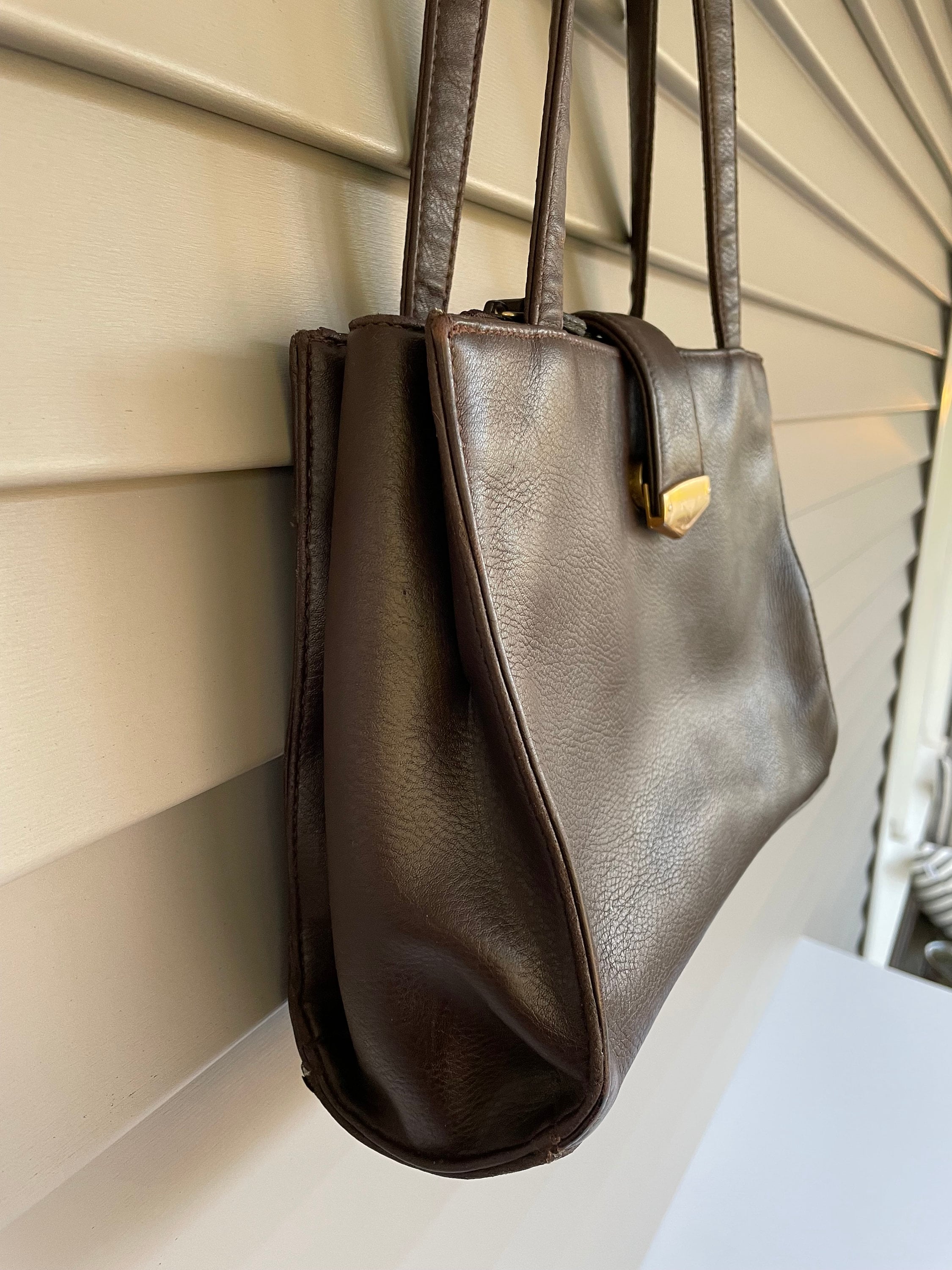 Sac à Main Tote Laura Scott - Taille Small, Couleur Taupe, Fermeture Zip, Neuf Avec étiquettes