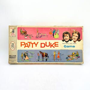 1964 Patty Duke Milton Bradley Board Game, Ages 7 to 15