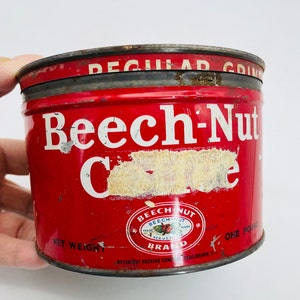 Midcentury Beech-Nut Coffee Tin image 2