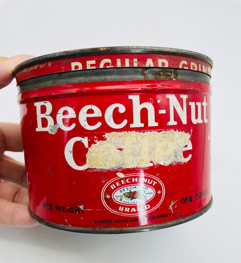 Midcentury Beech-Nut Coffee Tin image 2