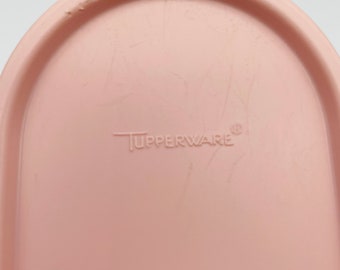 Tupperware Pink Lid 7.25 Cup Storage Container With Pour Spout/vintage  Plastic Storage 
