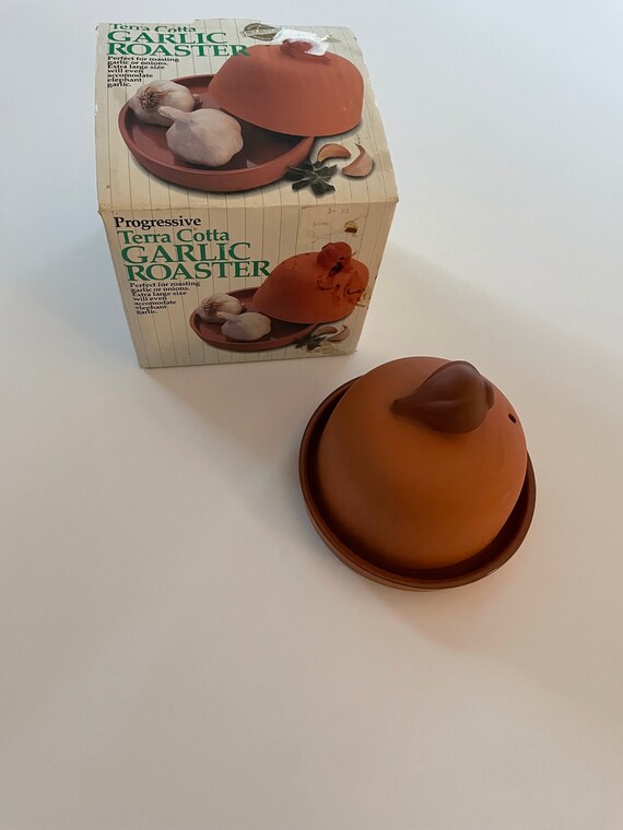 Terra Cotta Garlic Roaster/vintage Terra Cotta/made in Taiwan Etsy