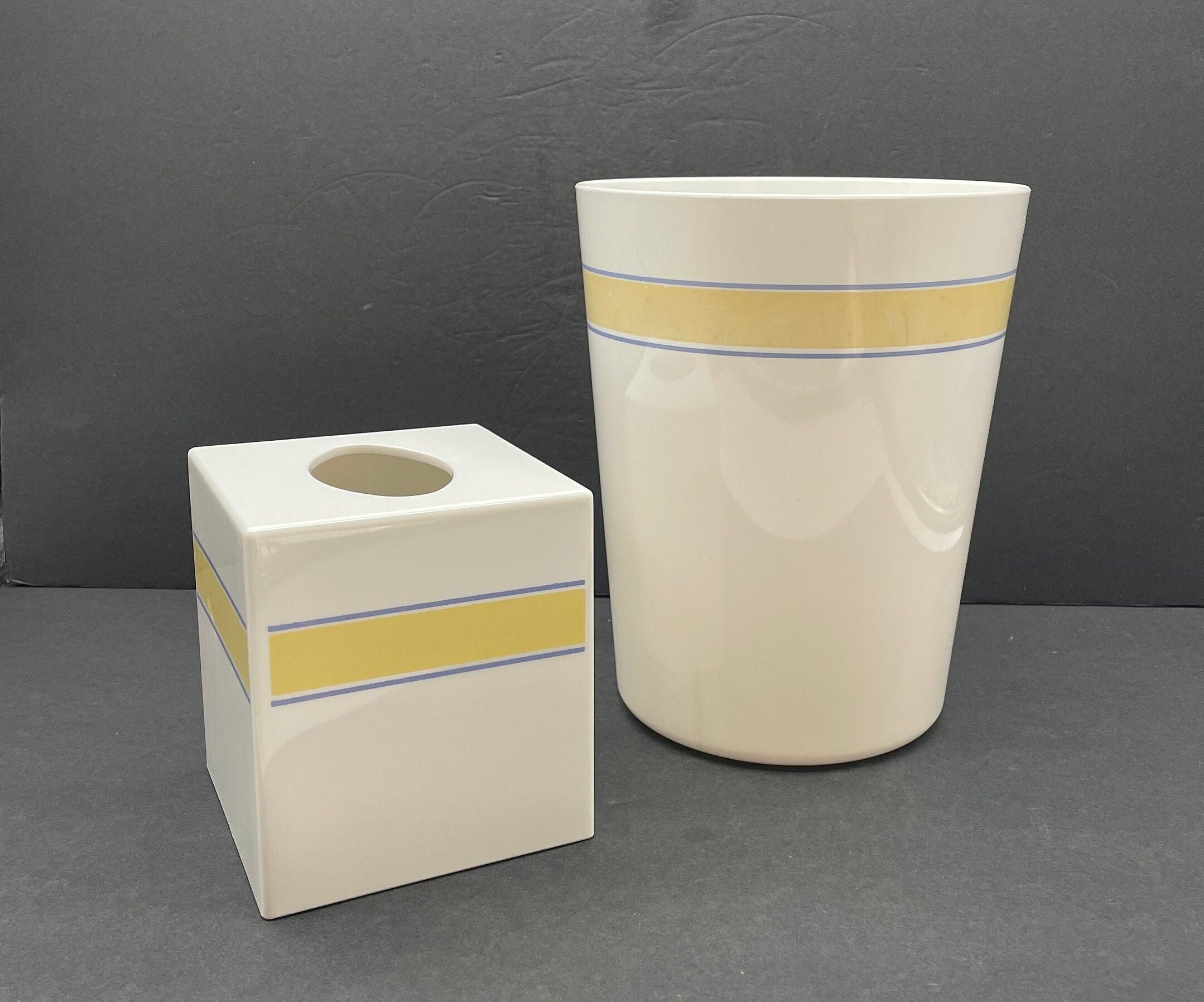 Trash Can Tissue Box - Etsy Trash Can Tissue Box - Etsy