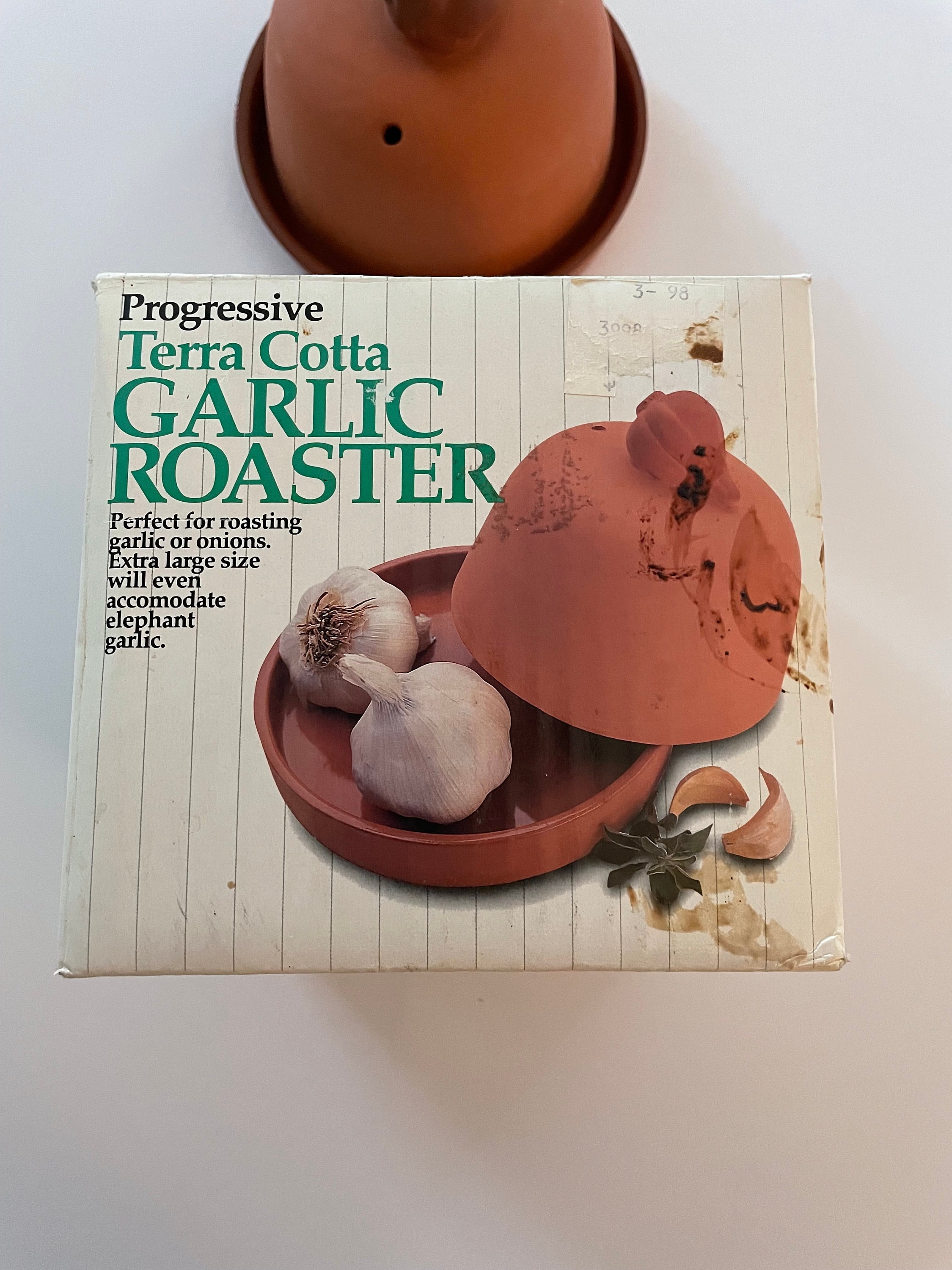Terra Cotta Garlic Roaster/vintage Terra Cotta/made in Taiwan Etsy