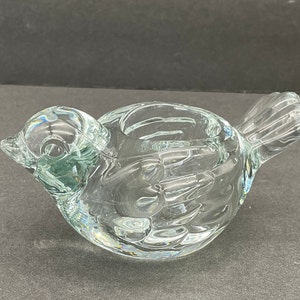 Indiana Glass Bird Votive Candleholder