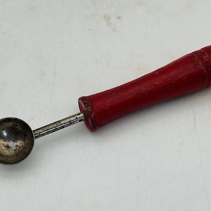 Vintage Alça de Madeira Melão Baller