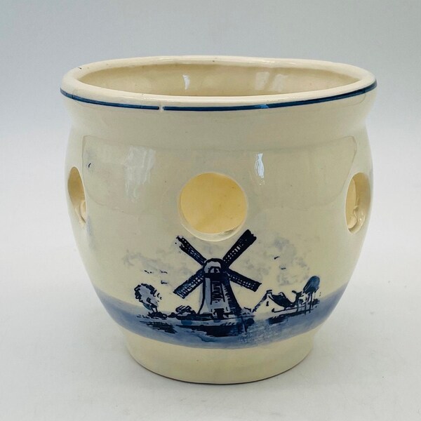 Delft Blue Planter Etsy