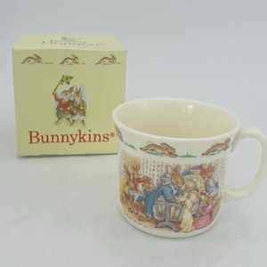 Royal Doulton &quot;Bunnykins&quot; Christening Celebration Mug - Made in England