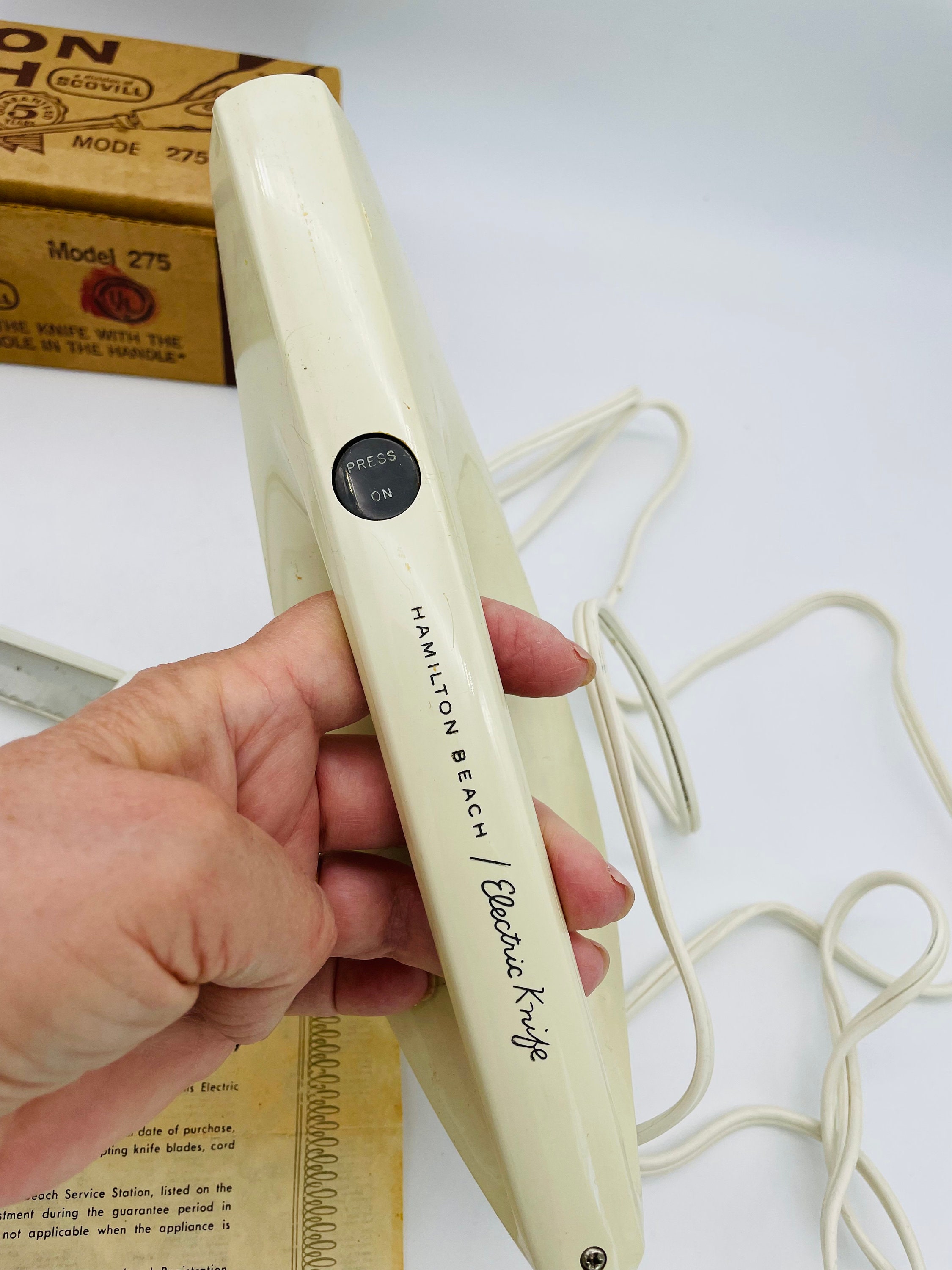 1965 Scovill Hamilton Beach Electric Knife Model 275/mid Etsy