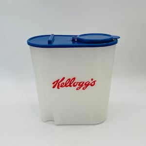 1996 Kellogg&#39;s Cereal Plastic Storage Container