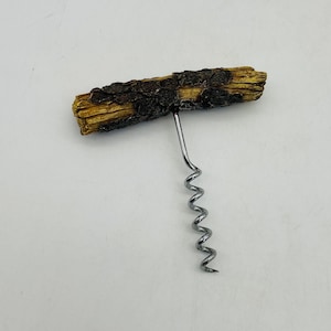 Tree Bark Corkscrew/Vintage Bar Ware