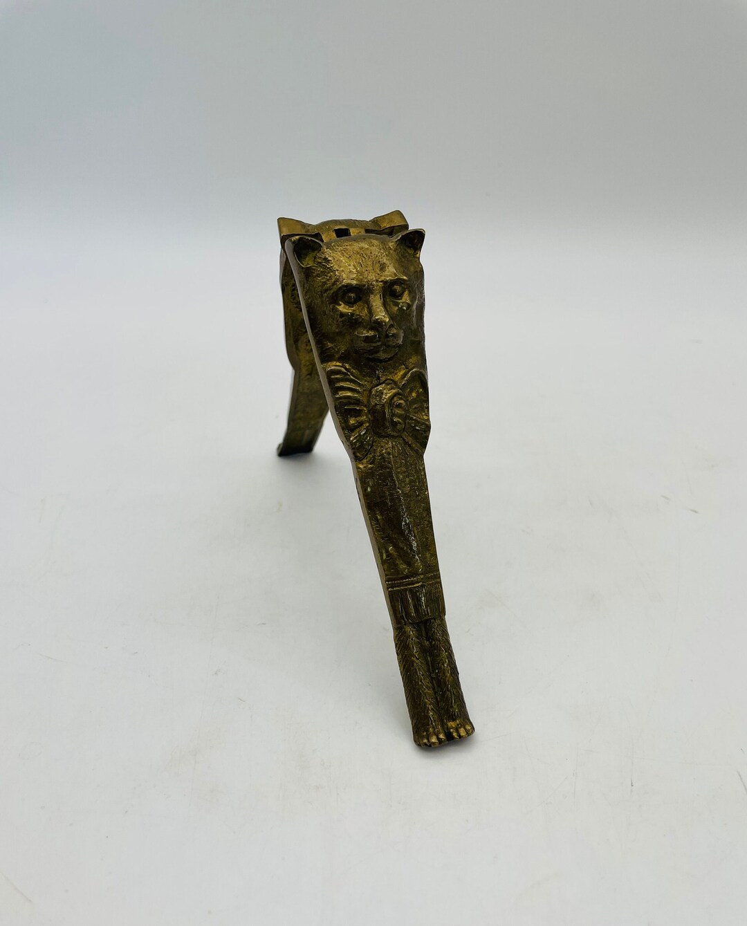 Unique Nutcracker cat Wearing a Bow Solid Etsy