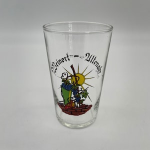 Vintage German Shooter Shot Glass/Vintage Barware