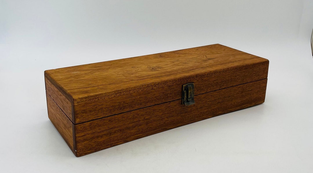 Vintage Solid Wood Stamp Lettering Box/alphabeasts Letter Stamp Box ...