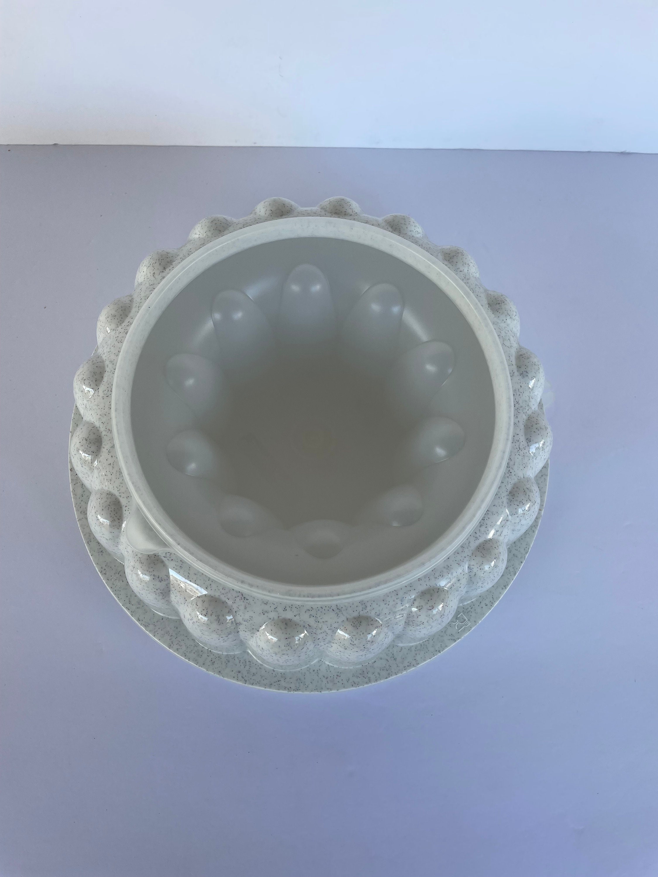 Tupperware Jello Ring Mold/1990's Gray Speckled Mold - Etsy