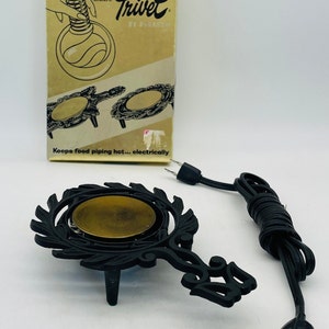 Vtg. Elec Trivet by Paragon Electric Co. - Electrical Trivet  Model TRV-3X