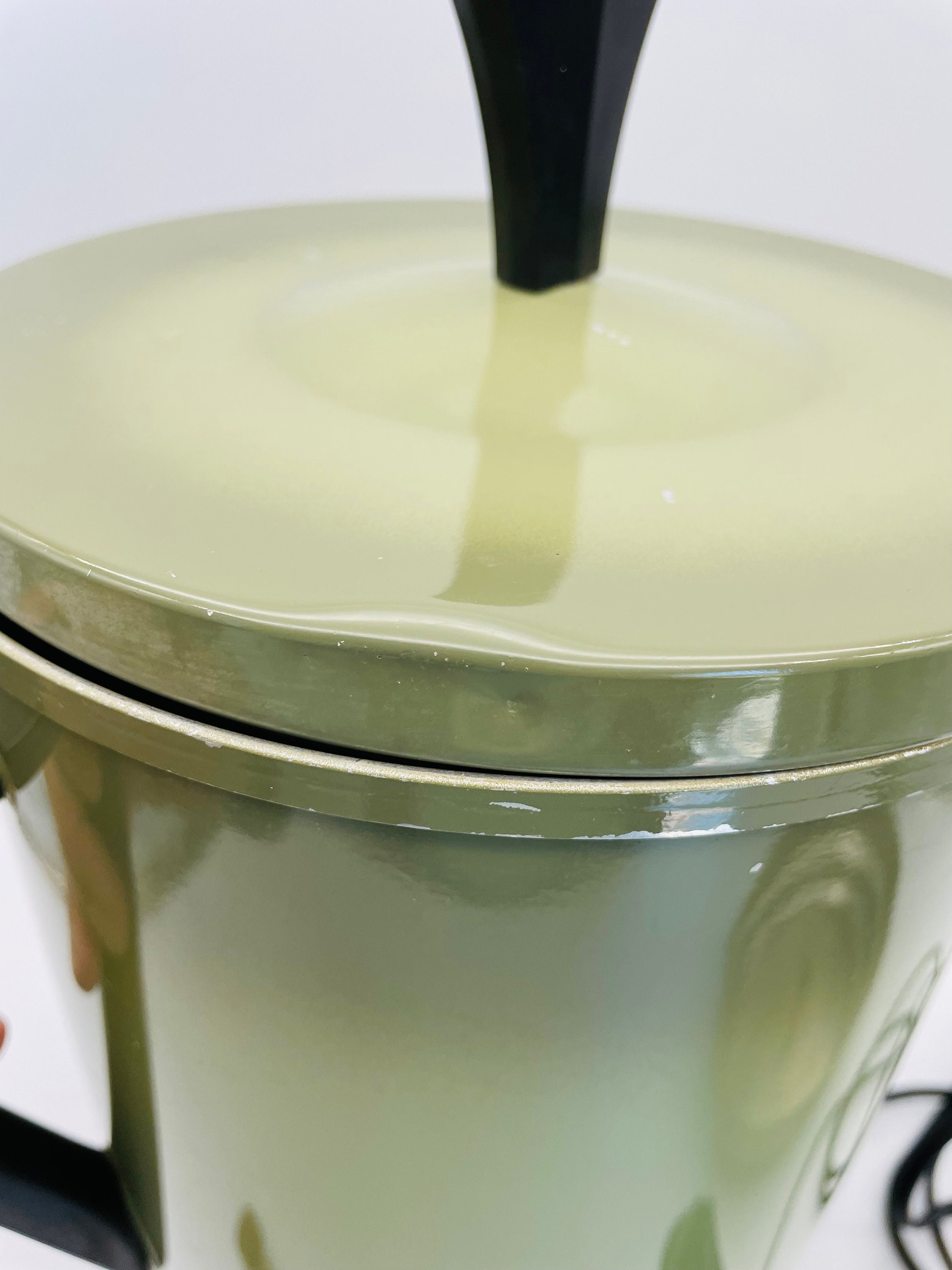 Sunbeam Avocado Green 30 Cup Electric Coffee Maker/mid Century Party Size  Percolator 