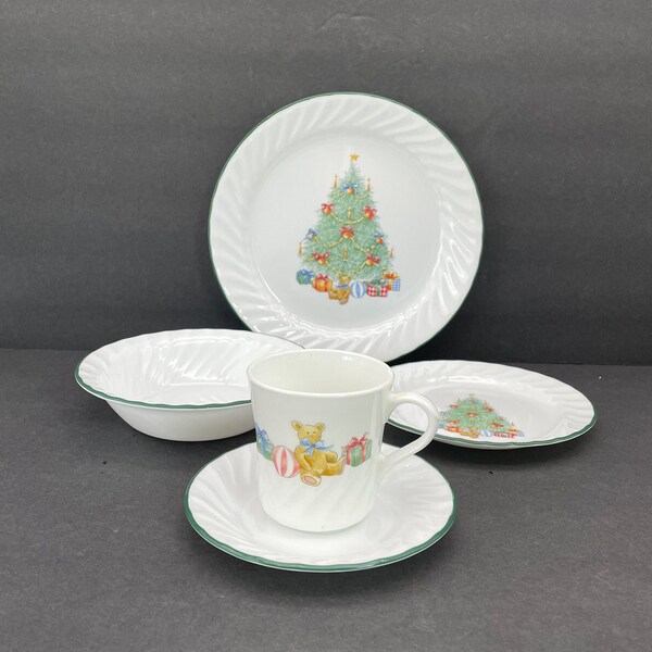 Corelle Holiday Magic Dinnerware Set Etsy