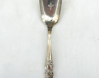 Midcentury 1847 Rogers Bros. Silverplate Bon Bon Slot Spoon