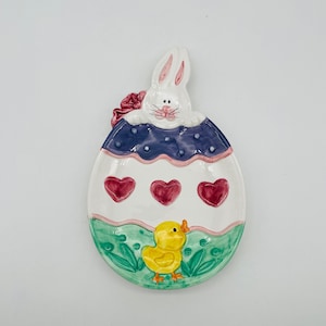 Decorative Easter Serving Plate/Vintage Palm Tree Co.