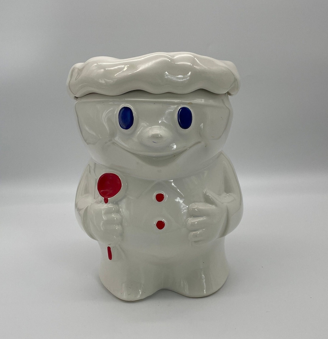置物 Doughboy pillsbury cookie jar Mc Coy Pillsbury Dough Boy Cookie Jar/1950's Bobby the Baker